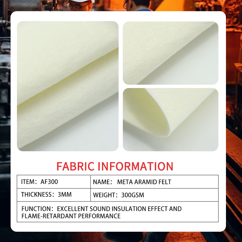 Meta-Aramid Felt Sound Insulation & Vibration Damping Material for Data Centers & Computer Rooms
